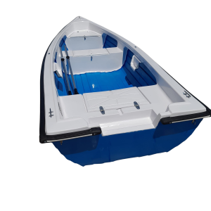 Ambarcatiune Delta 500 Fishing+Motor electric si baterie 3 Delta 500 spate 2