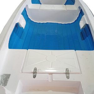 Ambarcatiune Delta 500 Fishing+Motor electric si baterie 5 Delta 500 spate